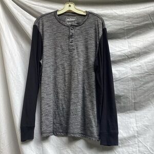 Urban Pipeline gray and black casual shirt, size large